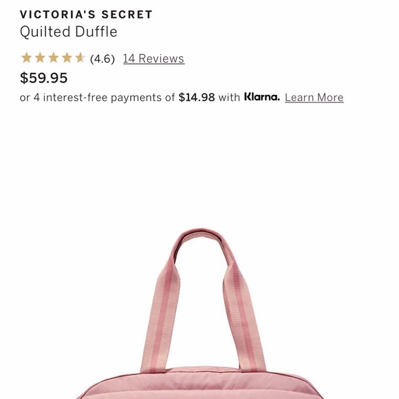 Victoria’s Secret Duffle Bag - Picture 3 of 3